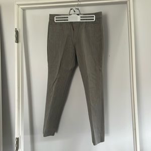 Banana Republic light gray trouser, size 4